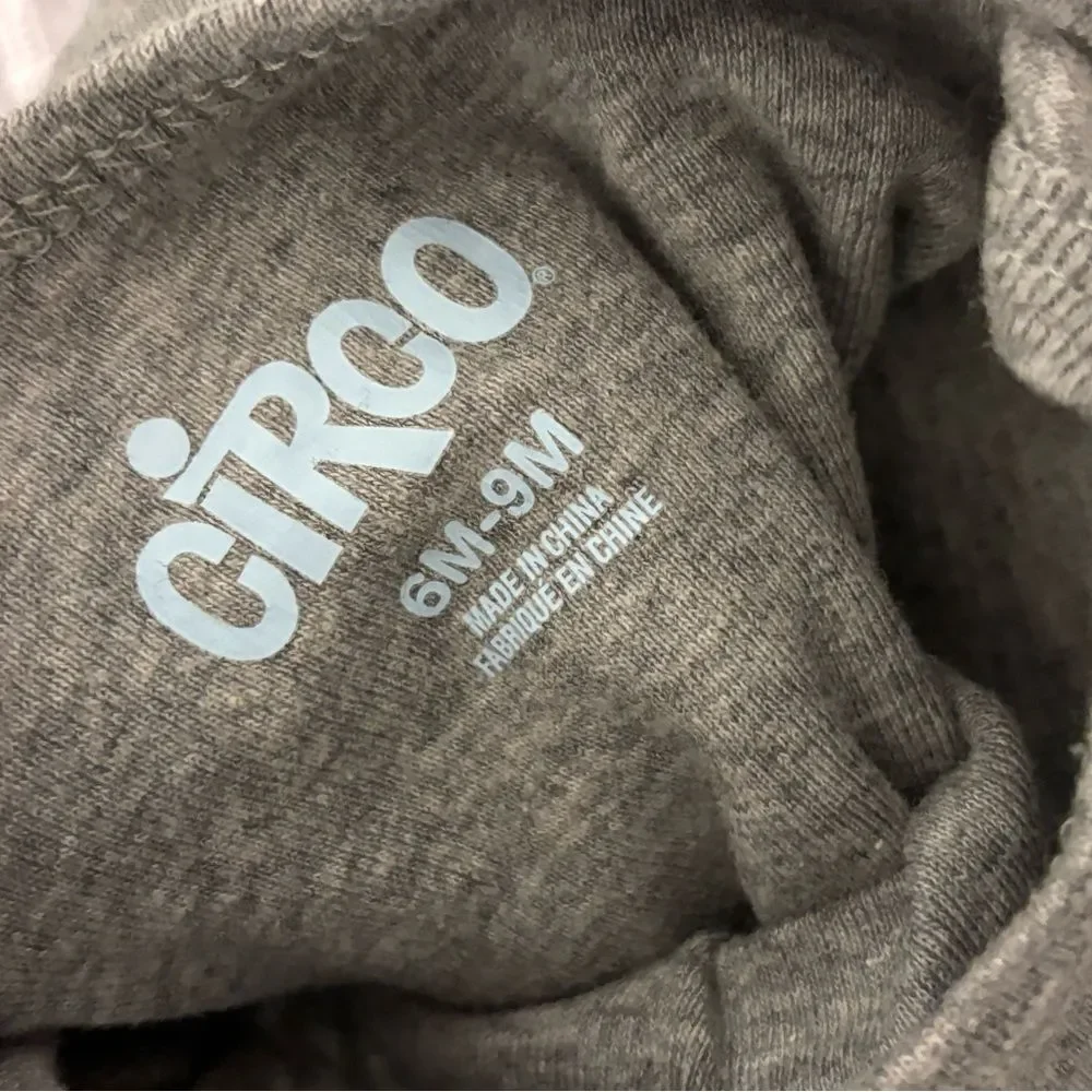 CIRCO 4-Piece Bodysuits Lounge Pants Infant Baby Set Light Blue Grey White 6-9M
